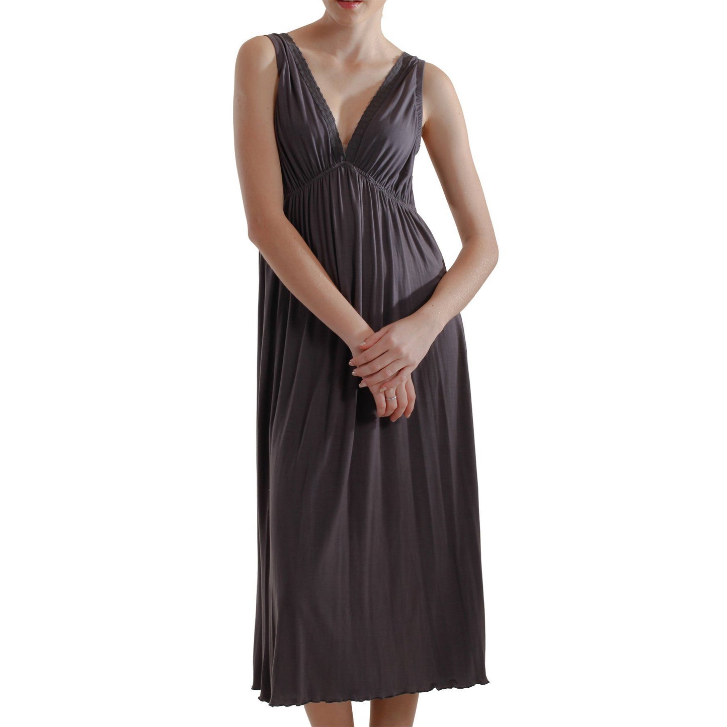 Celia Nightgown - Pewter Mystique Intimates
