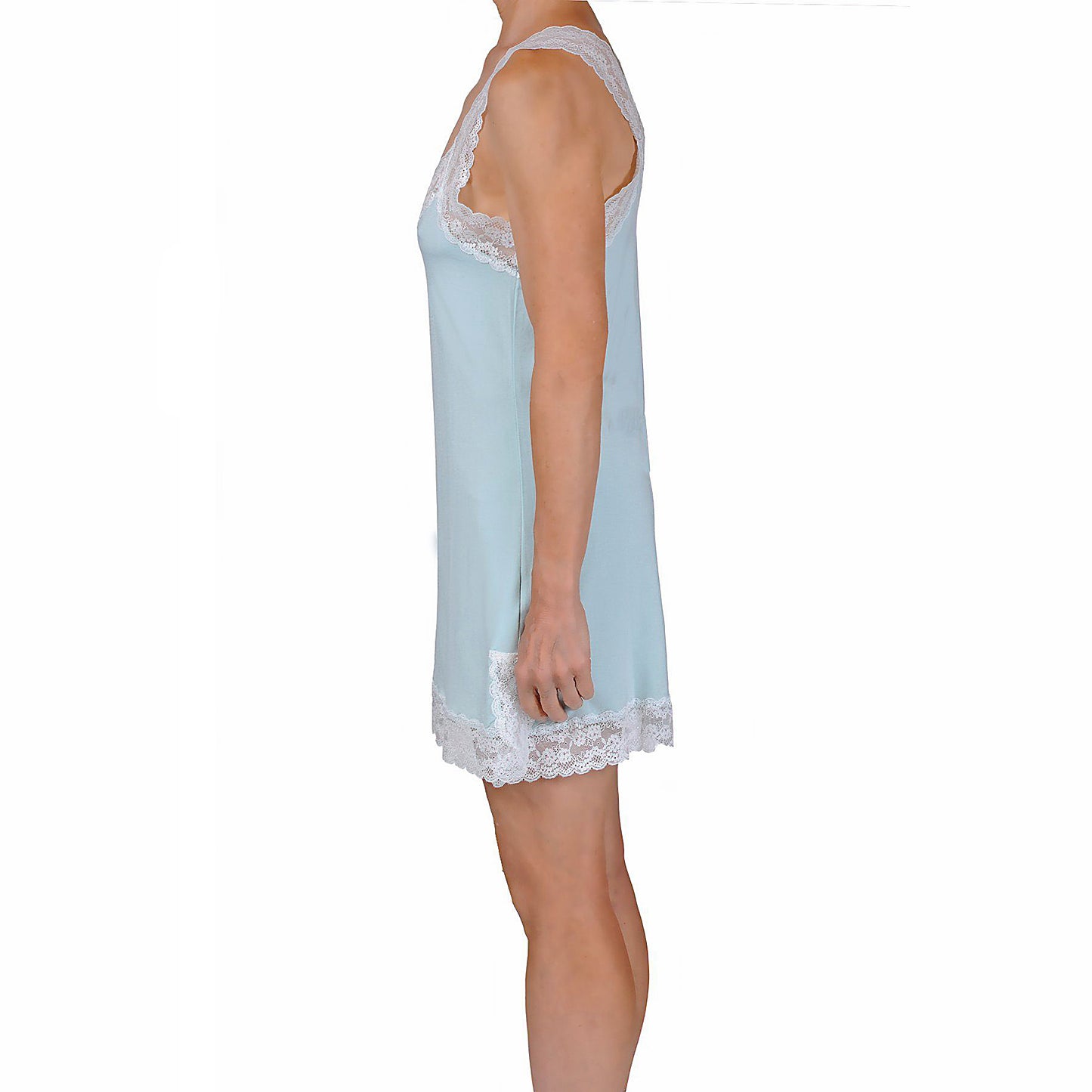Lily Knit Chemise - Sage Mist Mystique Intimates