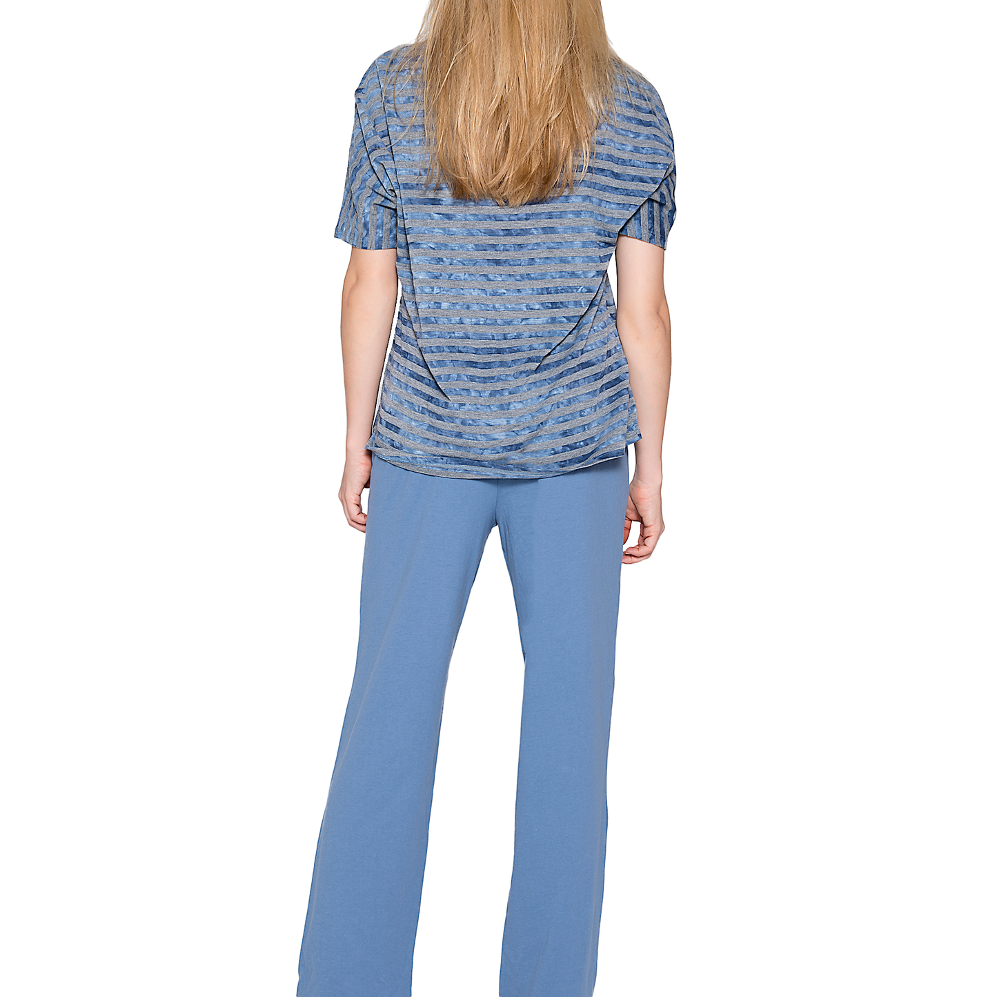 Artire Chambray Top Pajama Backview