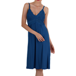 Bliss Knit Nightgown - Cadet Blue 