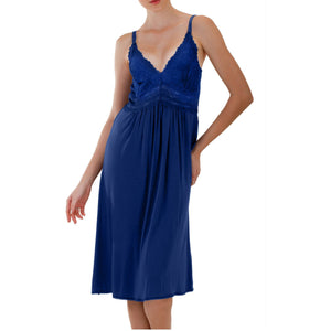 Bliss Nightgown - Marine Blue Mystique Intimates