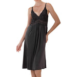 Bliss Knit Nightgown - Black Mystique Intimates
