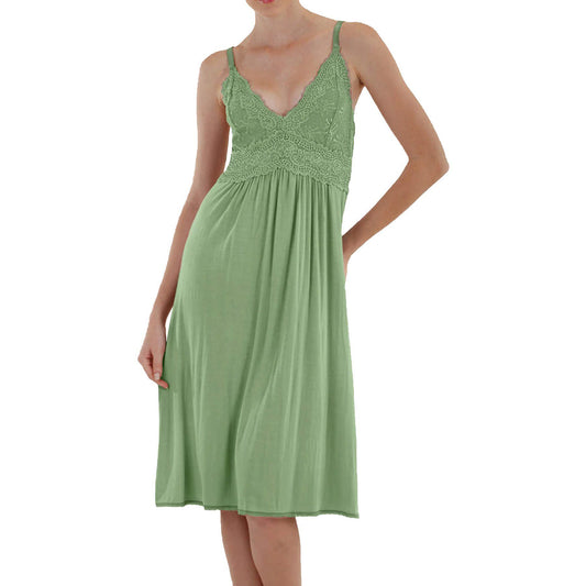 Bliss Knit Nightgown - Celery Mystique Intimates