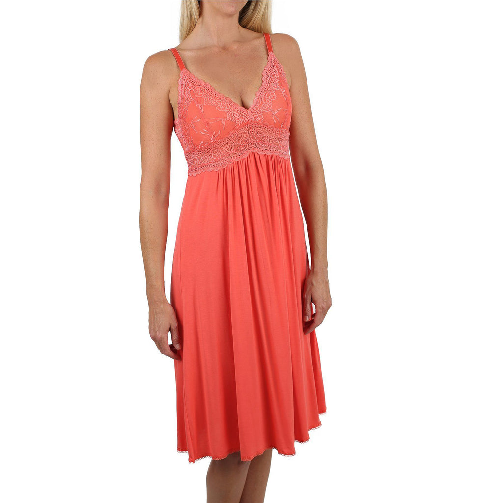 Bliss Nightgown - Persimmon Mystique Intimates