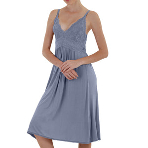Bliss Nightgown - Vintage Blue Mystique Intimates