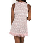 Chantilly Short Nightgown - Ice Pink Mystique Intimates
