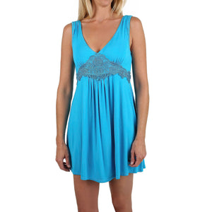 Dreamy Chemise - Capri Blue Mystique Intimates
