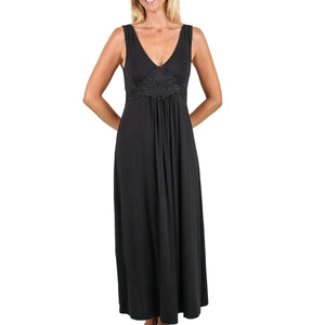 Dreamy Nightgown - Black Mystique Intimates