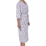 Lily's Robes - White Ground with Dots Mystique Intimates