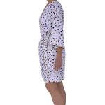 Short Dot Pattern Kimono Robe | Mystique Intimates Mystique Intimates