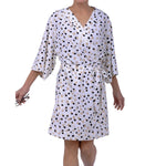 Short Dot Pattern Kimono Robe | Mystique Intimates Mystique Intimates