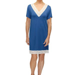 Lily Sleepshirt - Cadet Blue Mystique Intimates