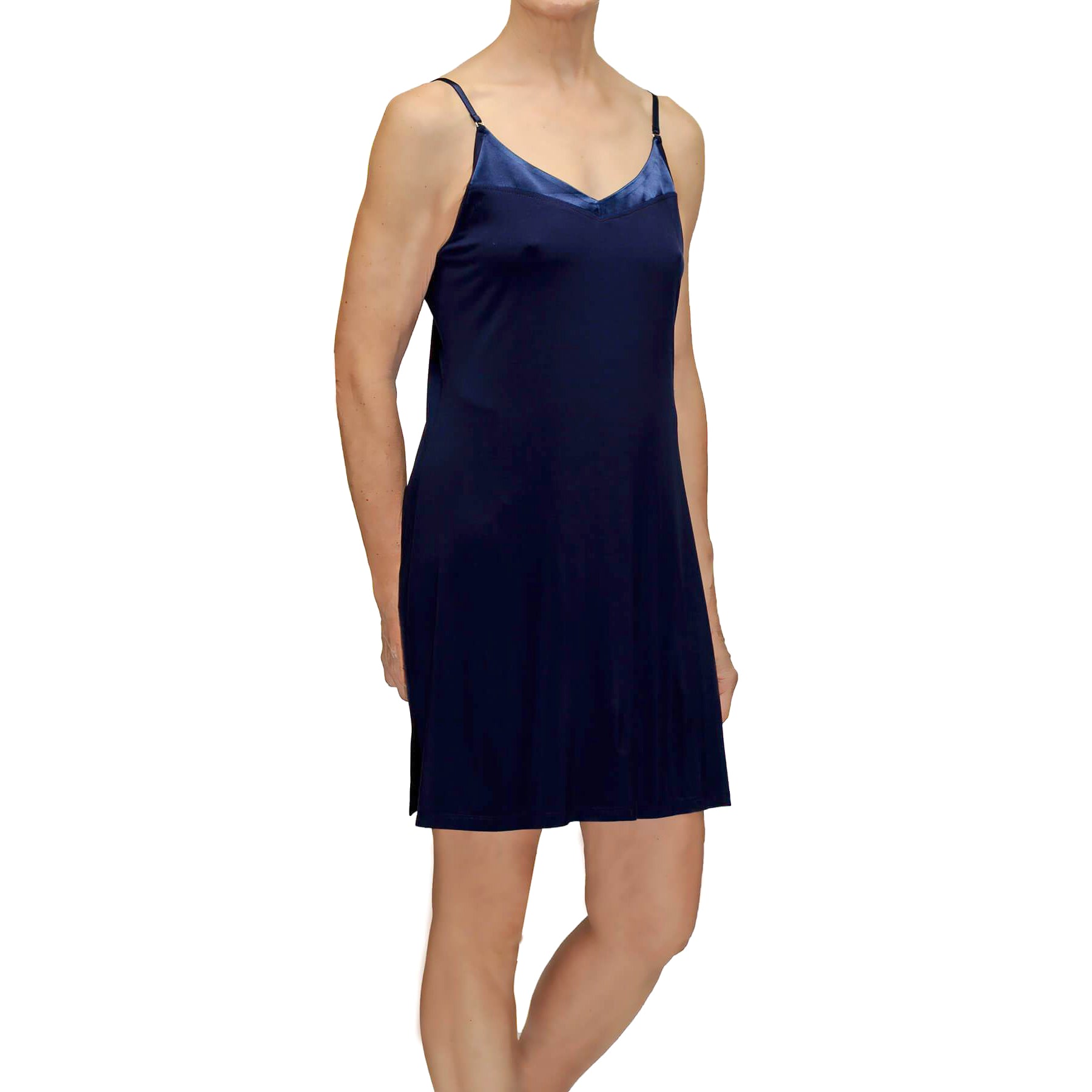 Madison Slip Chemise - Navy Mystique Intimates