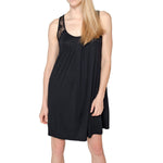 Olivia Short Nightgown - Black Mystique Intimates