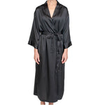 Raeanna Long Black Robe Mystique Intimates
