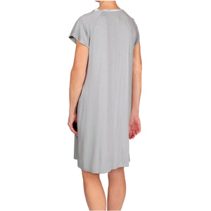 Sydney Knit Nightshirt - Dove Gray Mystique Intimates