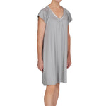 Sydney Knit Nightshirt - Dove Gray Mystique Intimates
