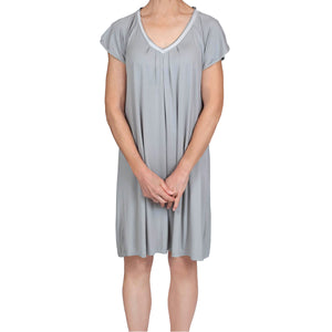 Sydney Knit Nightshirt - Dove Gray Mystique Intimates