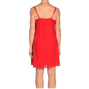 Carmen Chemise - Coral Red Mystique Intimates