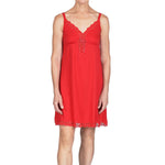 Carmen Chemise - Coral Red Mystique Intimates