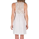 Catarina Knit Chemise Nightgown - White Mystique Intimates