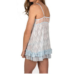 Chantilly Babydoll - Cloud Blue Mystique Intimates
