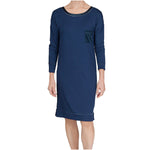Madison Bamboo Knit Sleepshirt - Navy Mystique Intimates