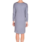 Madison Bamboo Knit Sleepshirt - Iris Gray Mystique Intimates
