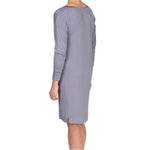 Madison Bamboo Knit Sleepshirt - Iris Gray Mystique Intimates
