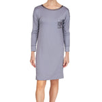 Madison Bamboo Knit Sleepshirt - Iris Gray Mystique Intimates