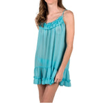 Sophie Sheer Babydoll - Blue Atoll Mystique Intimates