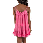 Sophie Sheer Babydoll - Pink Carnation Mystique Intimates